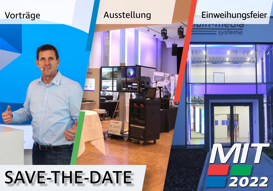 Save-the-Date MIT - multi-media systeme Informationstage 2022