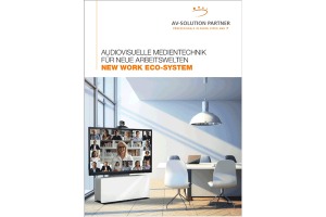 Broschüre der AV-Solution Partner zum Thema „New Work Eco-System“