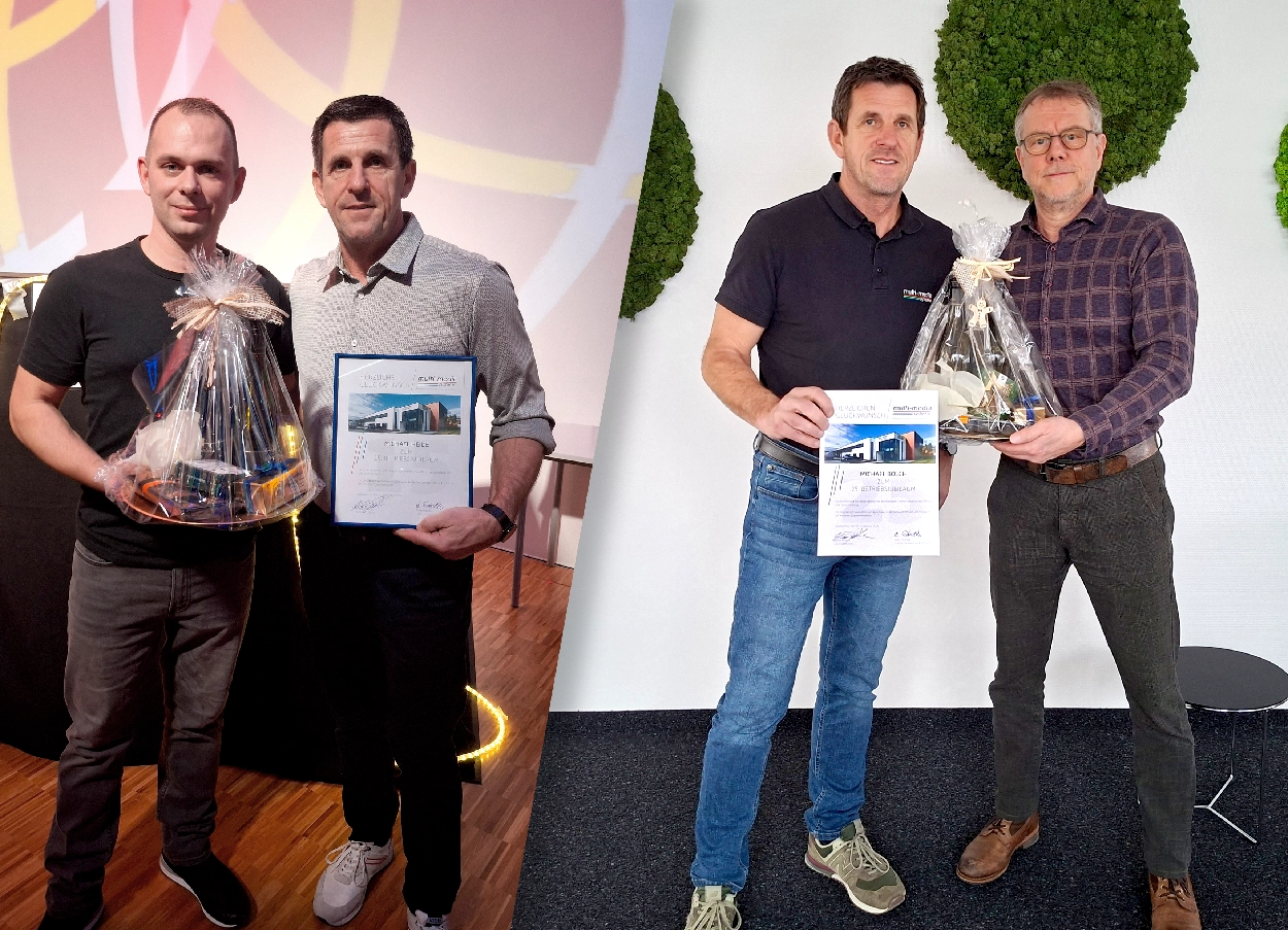 Jubiläum Michael Bolch und Michael Heide