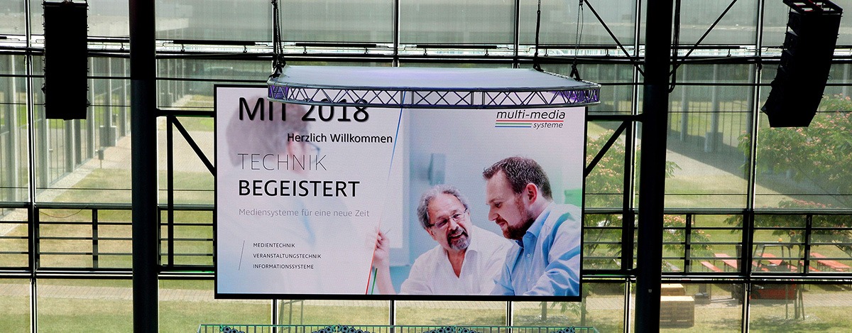 Großbildsysteme Banner