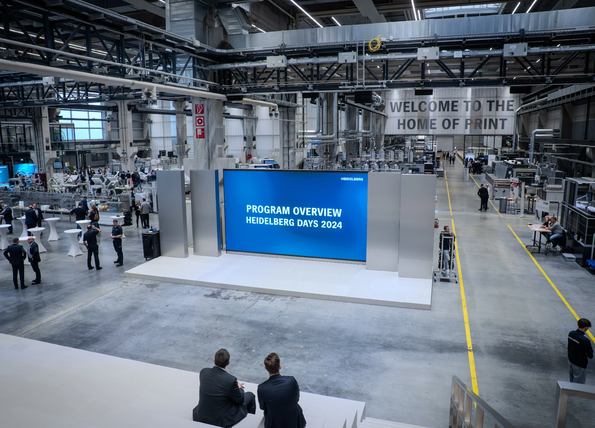 2024-Heidelbergerdruck-00 LED-Leinwand bei der Heidelberger Druck