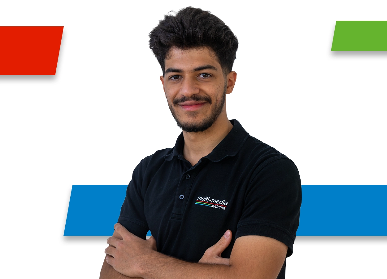 Portraitfoto eines jungen Auszubildenden