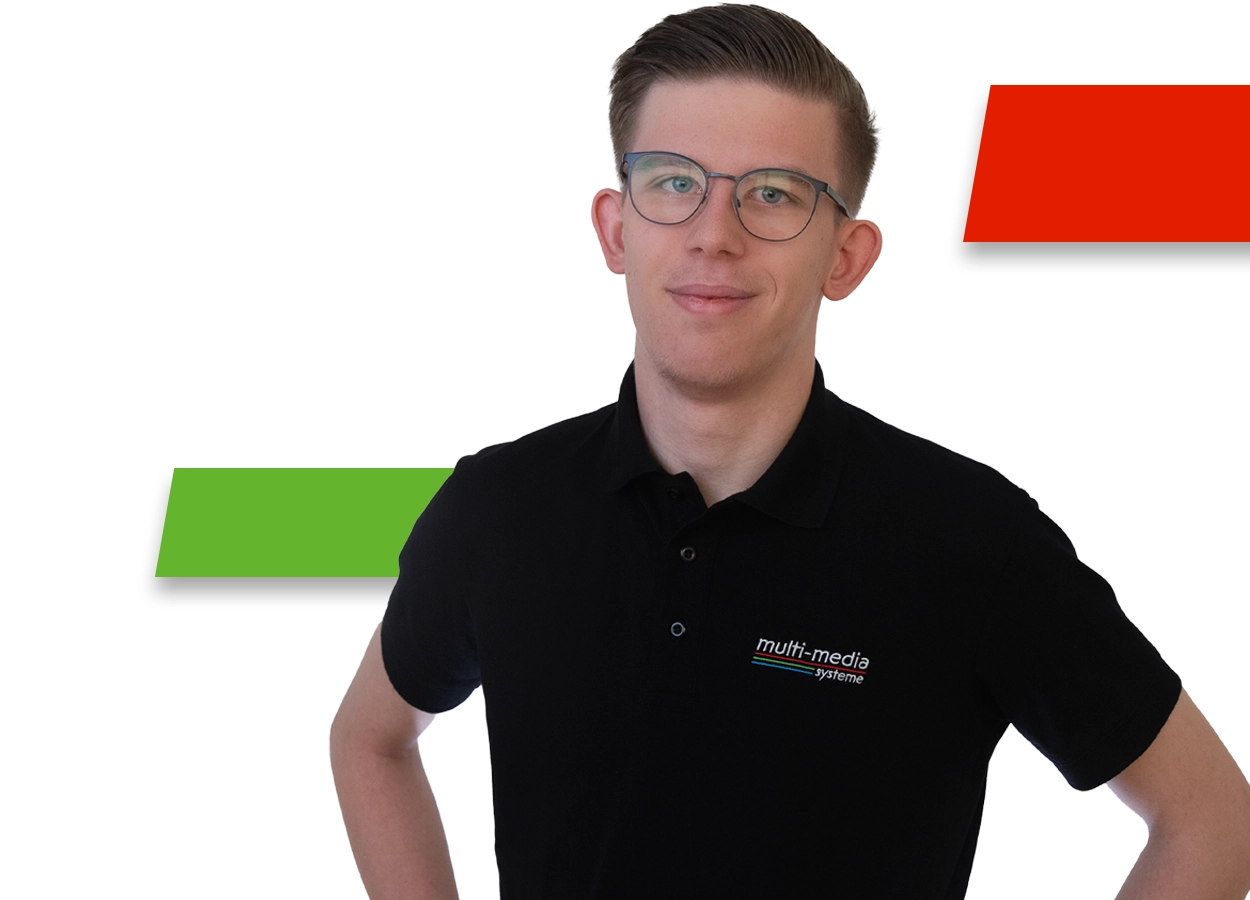 Portraitfoto eines jungen Auszubildenden