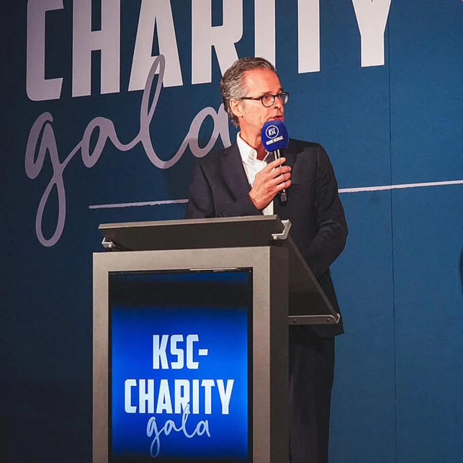 Sprecher der KSC-Charity Gala